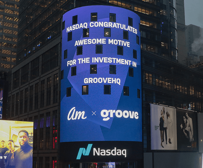NASDAQ Felicitaciones a WPBeginner y Awesome Motive por invertir en GrooveHQ