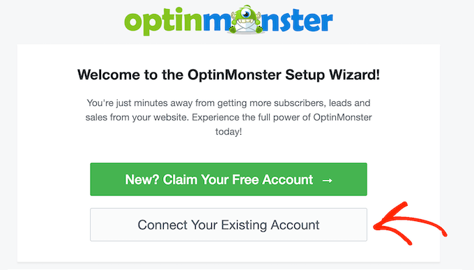 Conectar una cuenta de OptinMonster a WordPress
